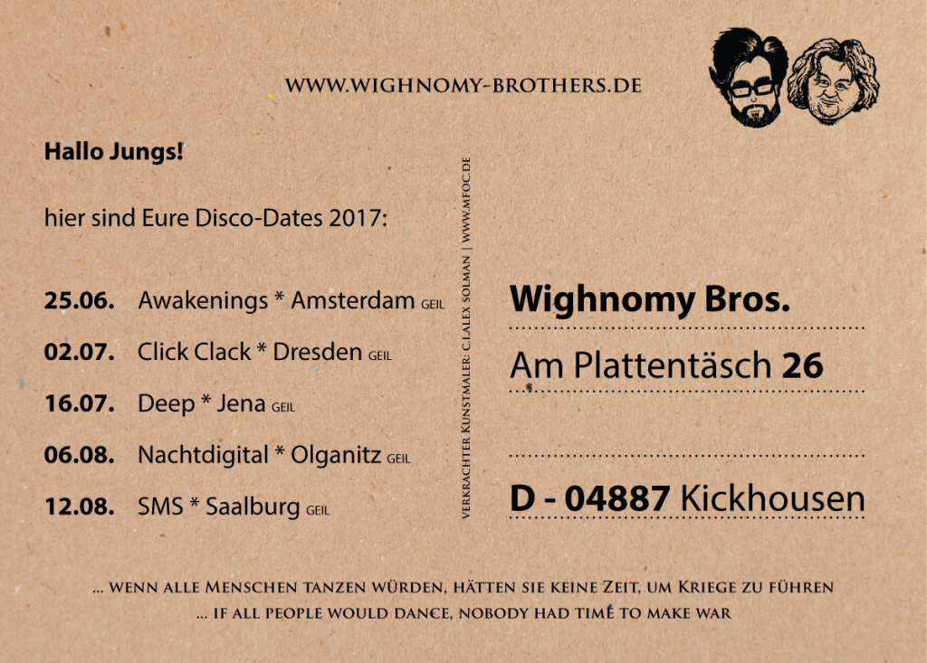 Wighnomy Brothers - Dates
